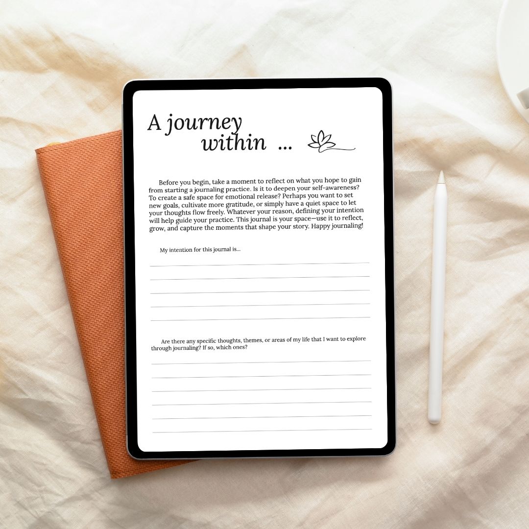 Digital Blank Ruled Journal