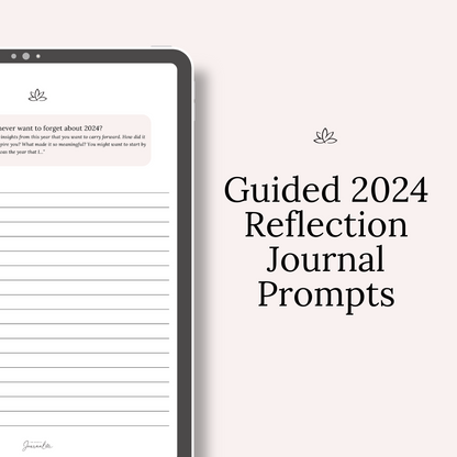 2024/2025 Reflection & Intention Setting Digital Journal