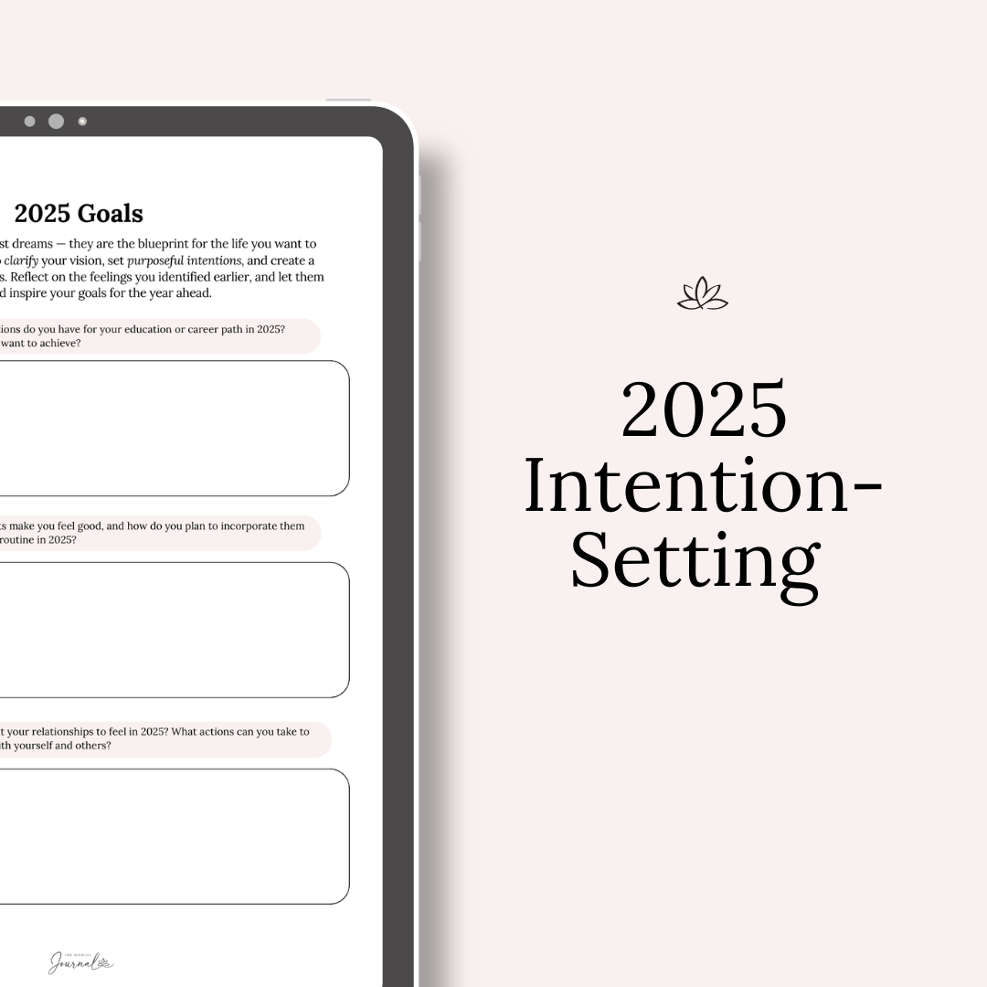 2024/2025 Reflection & Intention Setting Digital Journal