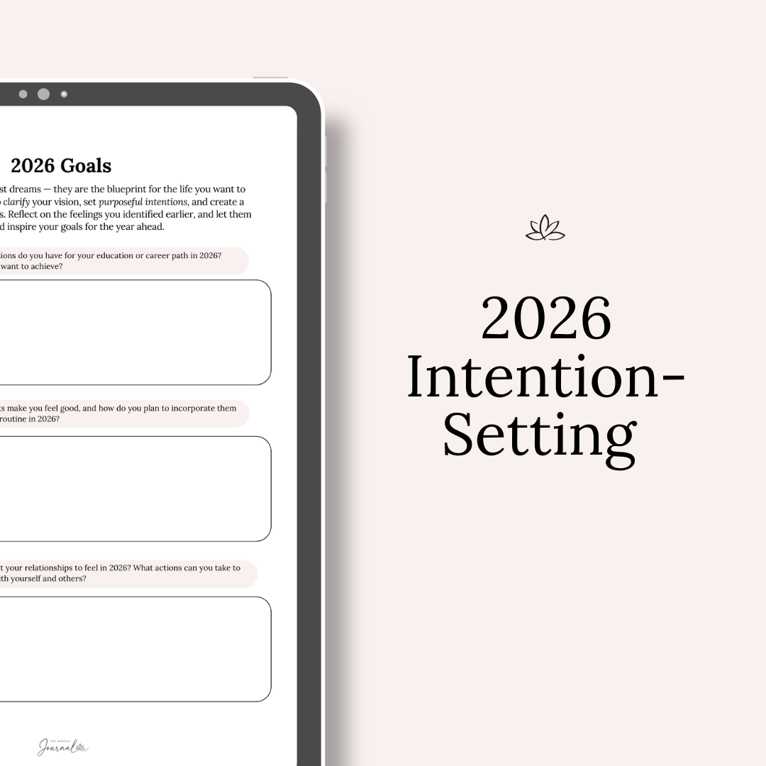 2025/2026 Reflection & Intention Setting Digital Journal