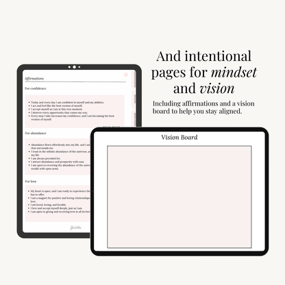 Digital Productivity & Wellness Planner