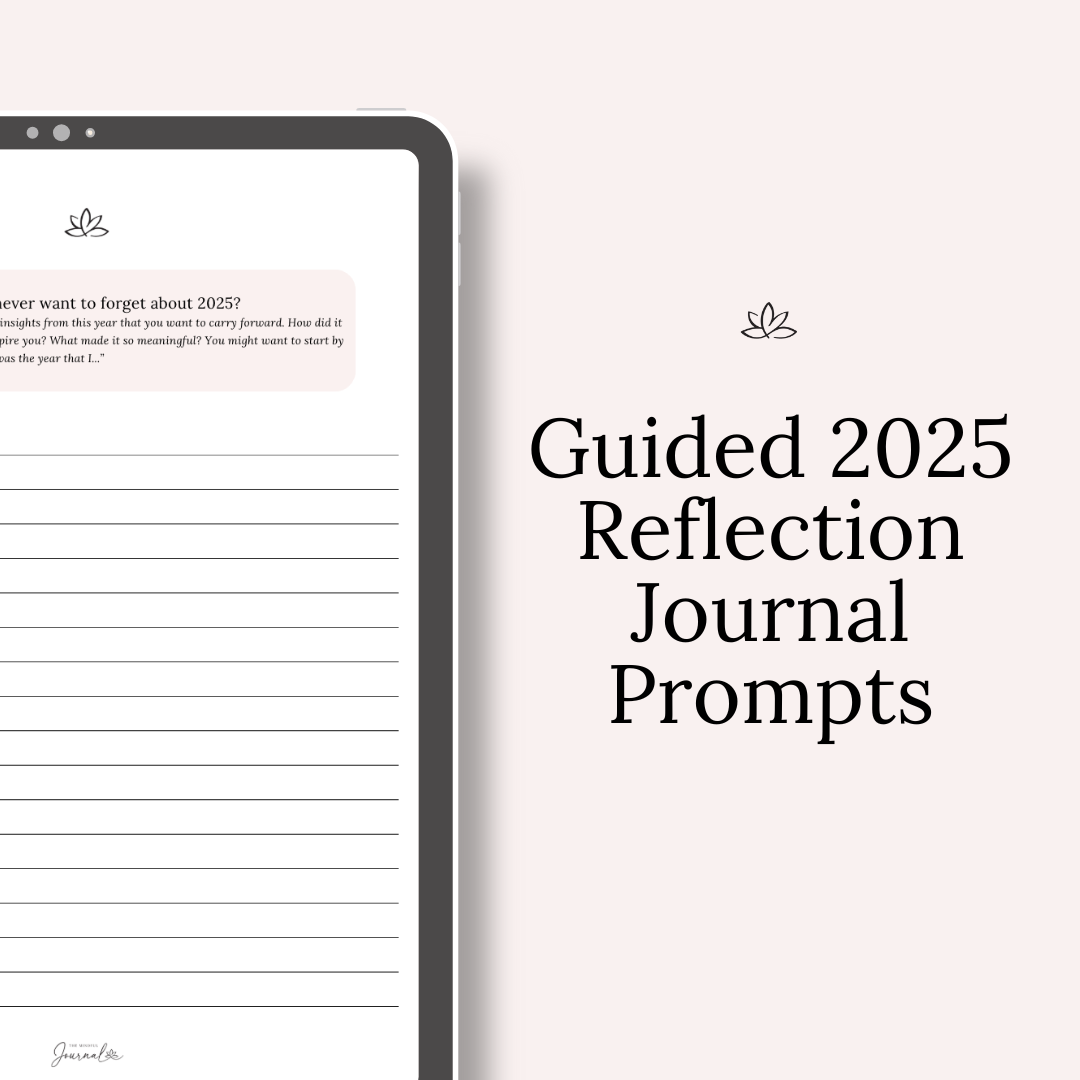 2025/2026 Reflection & Intention Setting Digital Journal